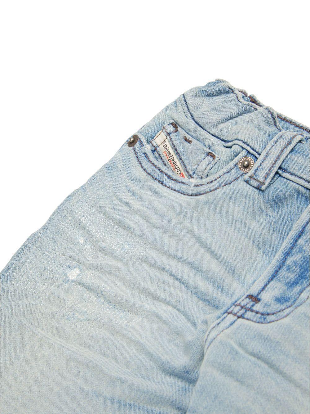 Jeans chiaro schiarito neonato - Preludio Moda