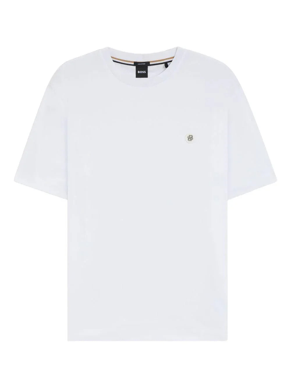 T-shirt Bianca in Cotone Mercerizzato - Preludio Moda