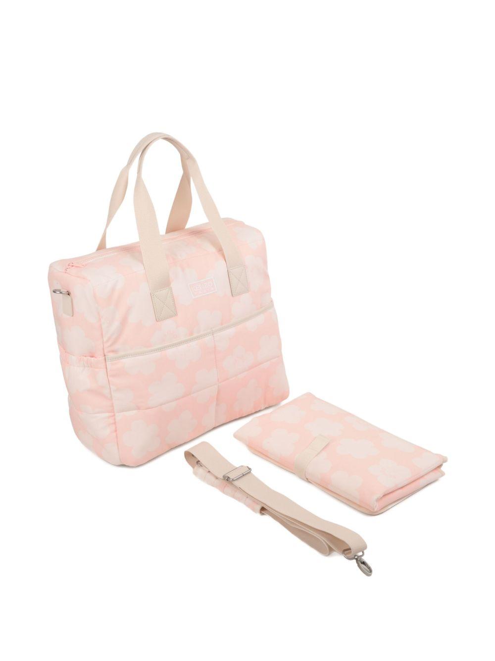 Borsa Fasciatoio con Stampa Boke Flower K61210 46T KENZO KIDS