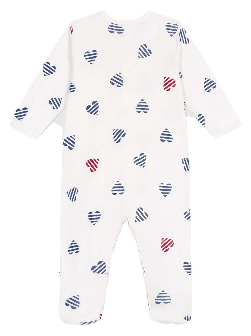 Tutina con fantasia con cuori all-over - Preludio Moda