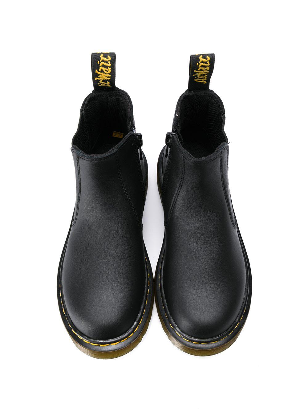 Stivaletti Chelsea 2976 Softy T Junior in pelle nero 16708 001 DR.MARTENS KIDS
