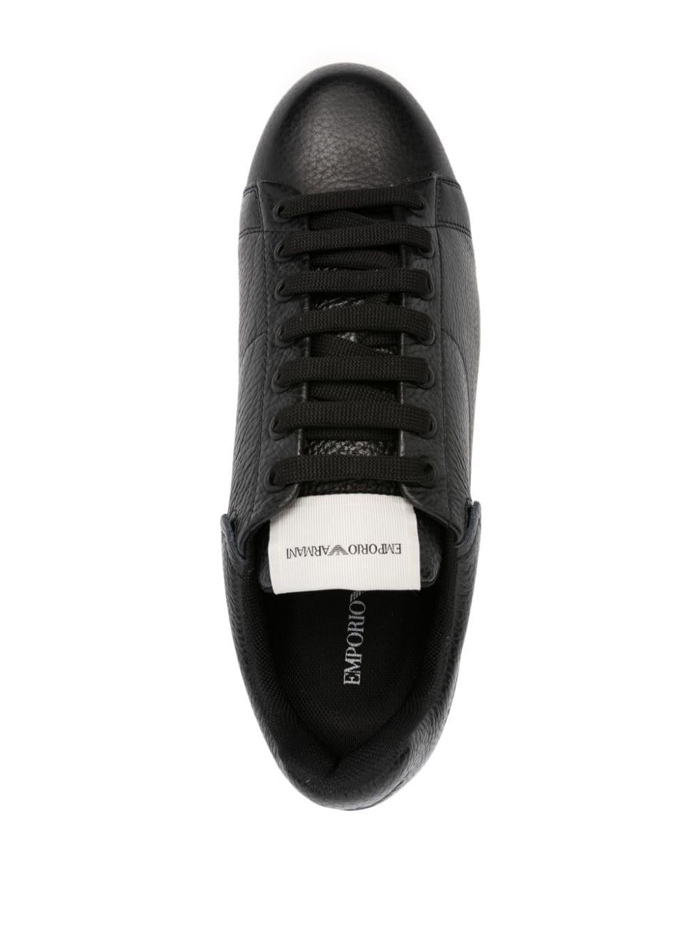 Sneakers in pelle bottolata nera X4X264XF768 00002 EMPORIO ARMANI