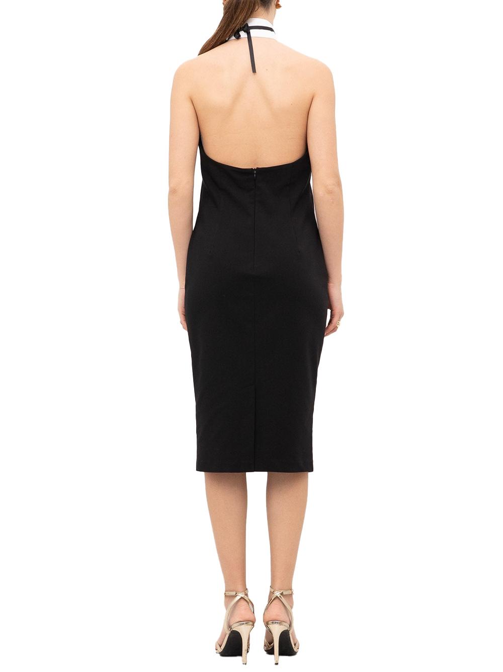 Abito smocking MF0228 NR BABYLON COLLECTION