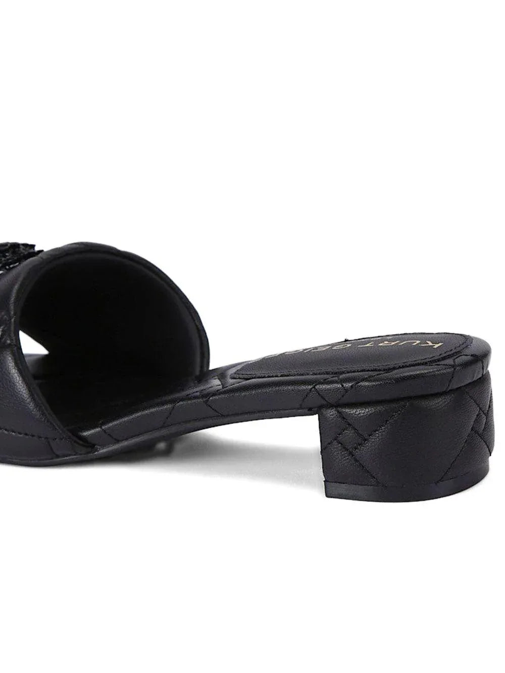 Ciabatta nera trapuntata - Preludio Moda