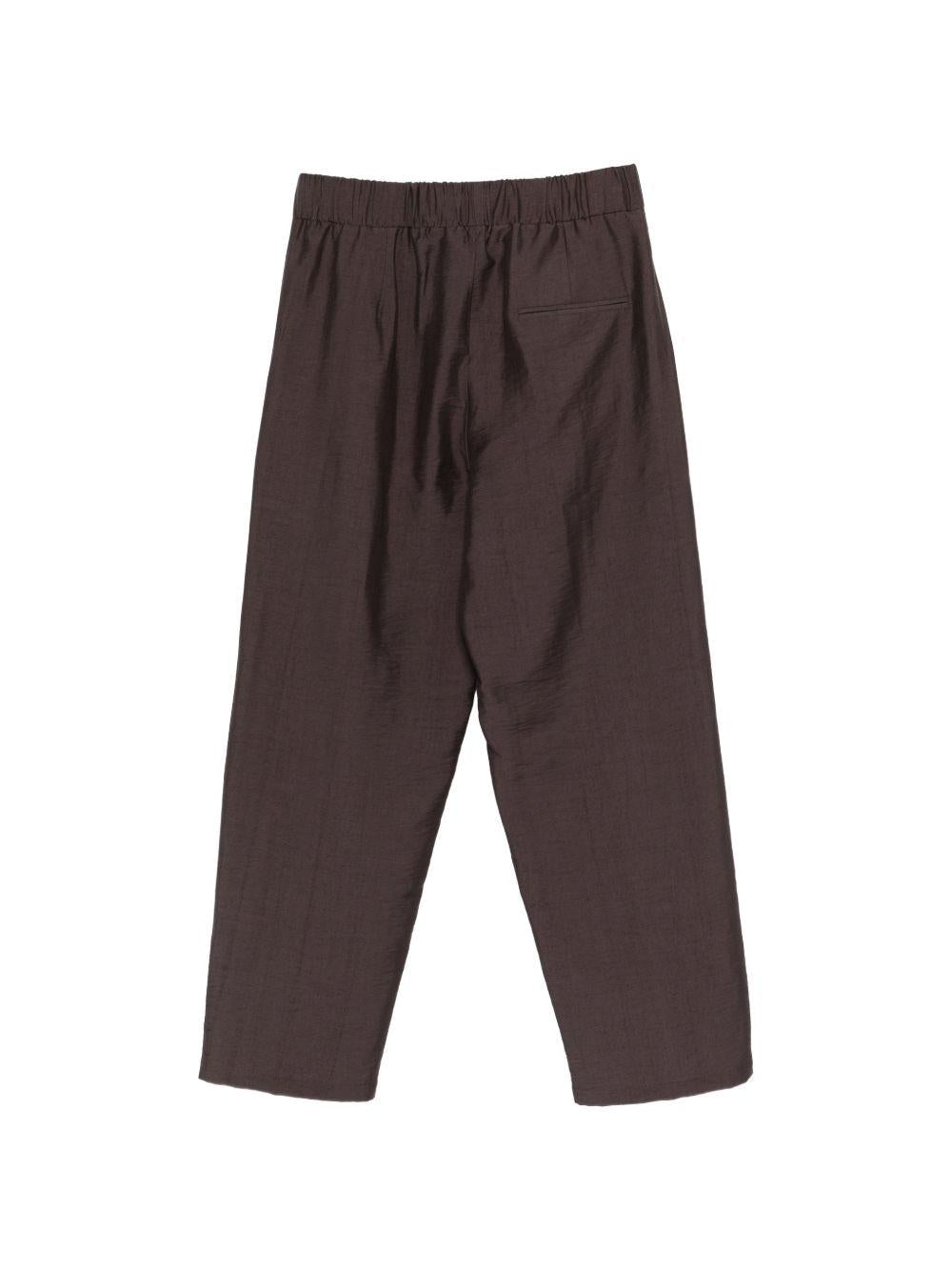 Pantaloni a gamba ampia con elastico in vita 26S39 8700 COSTUMEIN