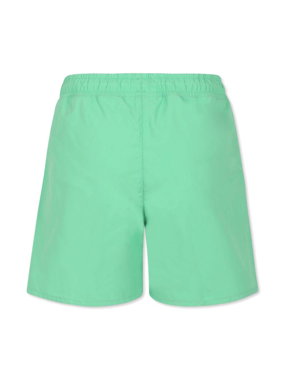 Costume verde tinta unita MJ4756 ING LACOSTE KIDS
