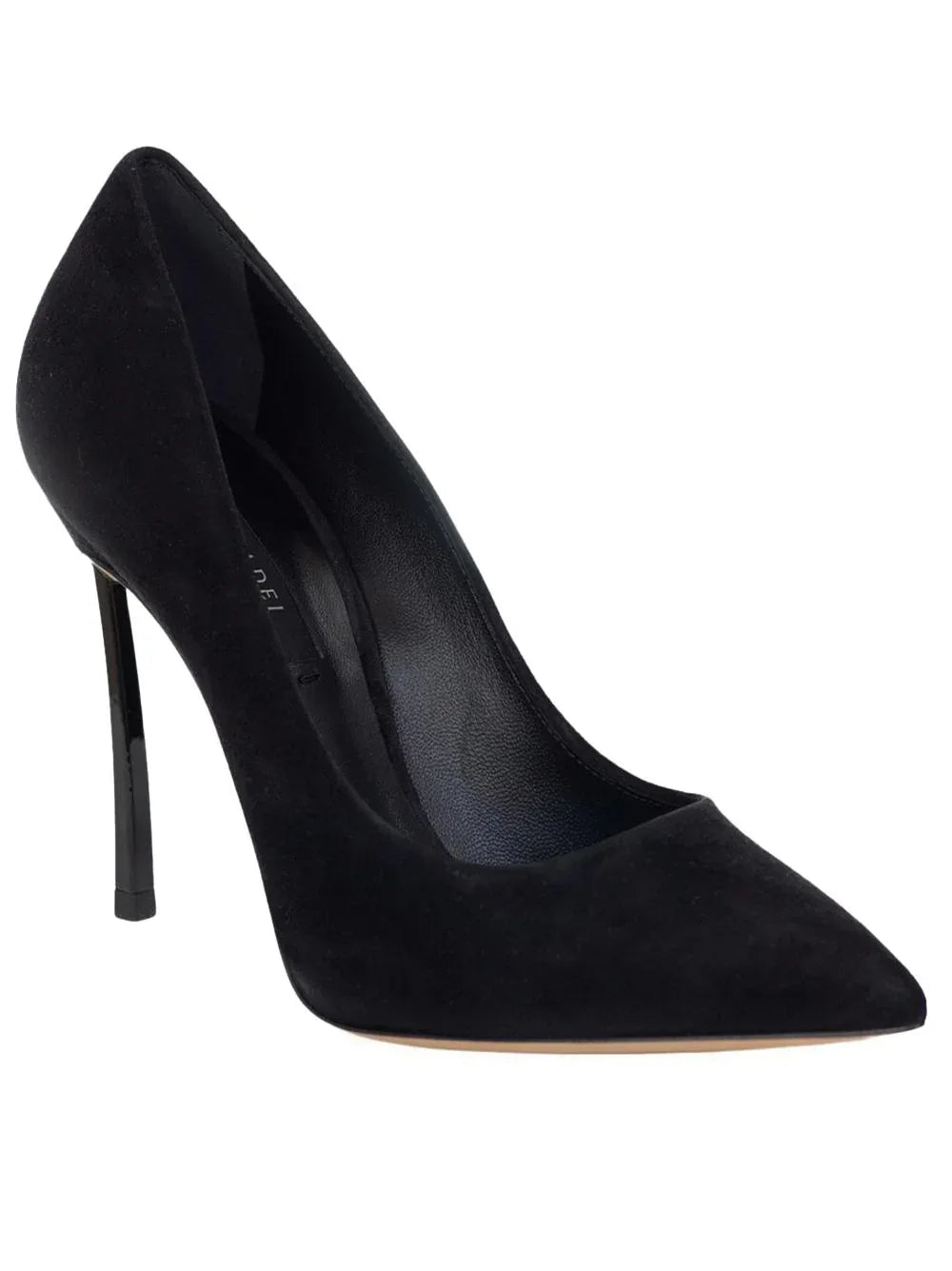 Decollete Bladè nero camoscio - Preludio Moda