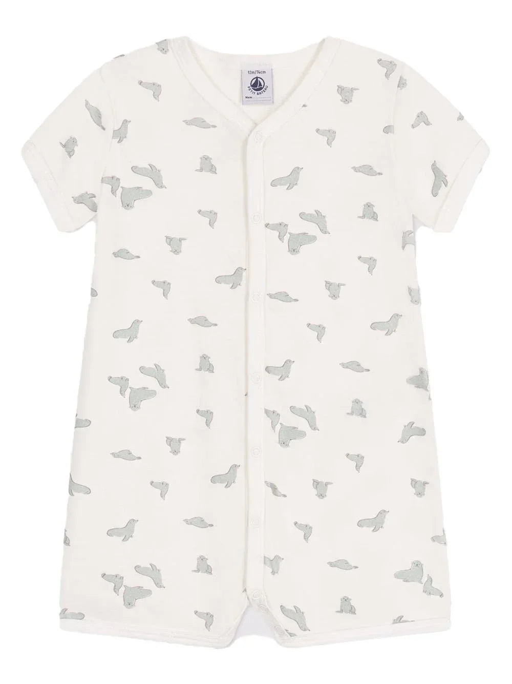 Tutina bianca con foche - Preludio Moda