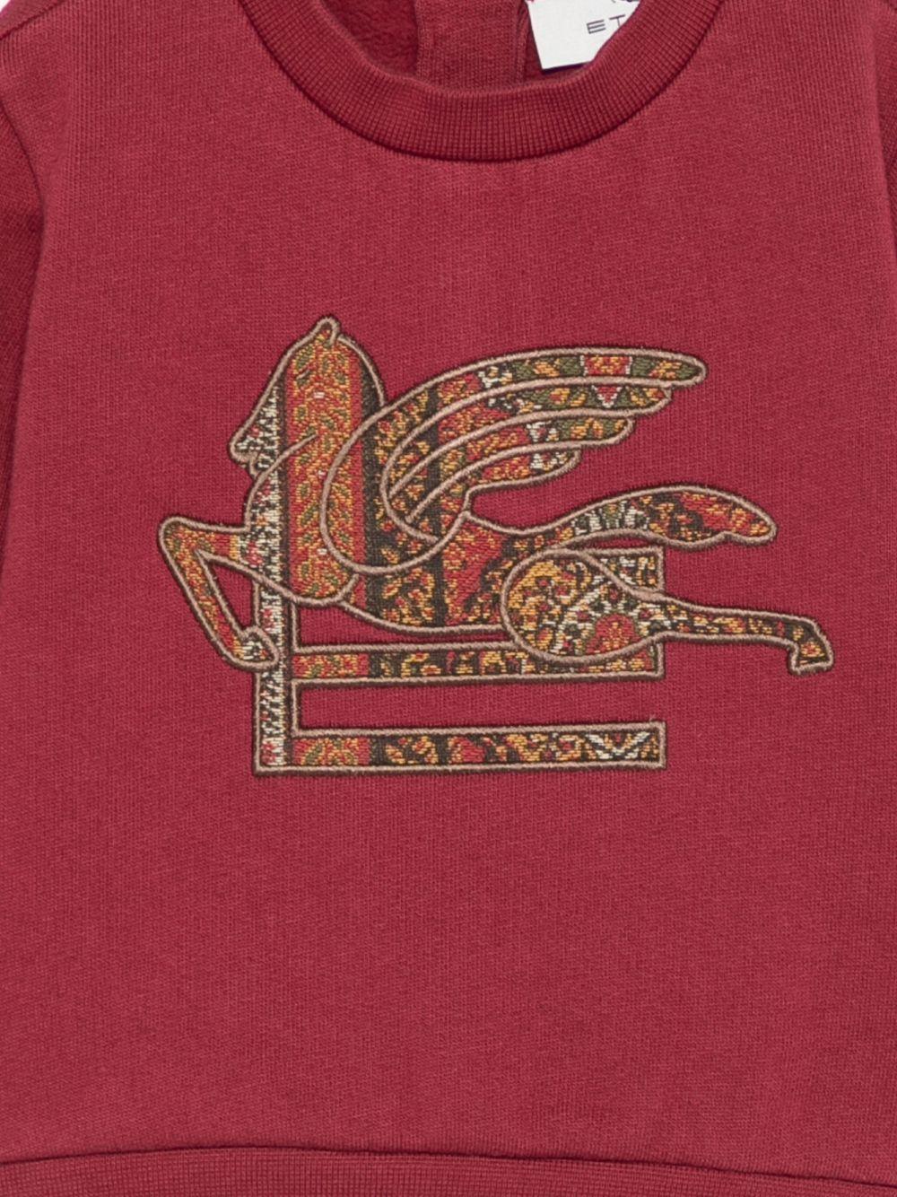 Felpa con Ricamo Pegasus - Preludio Moda