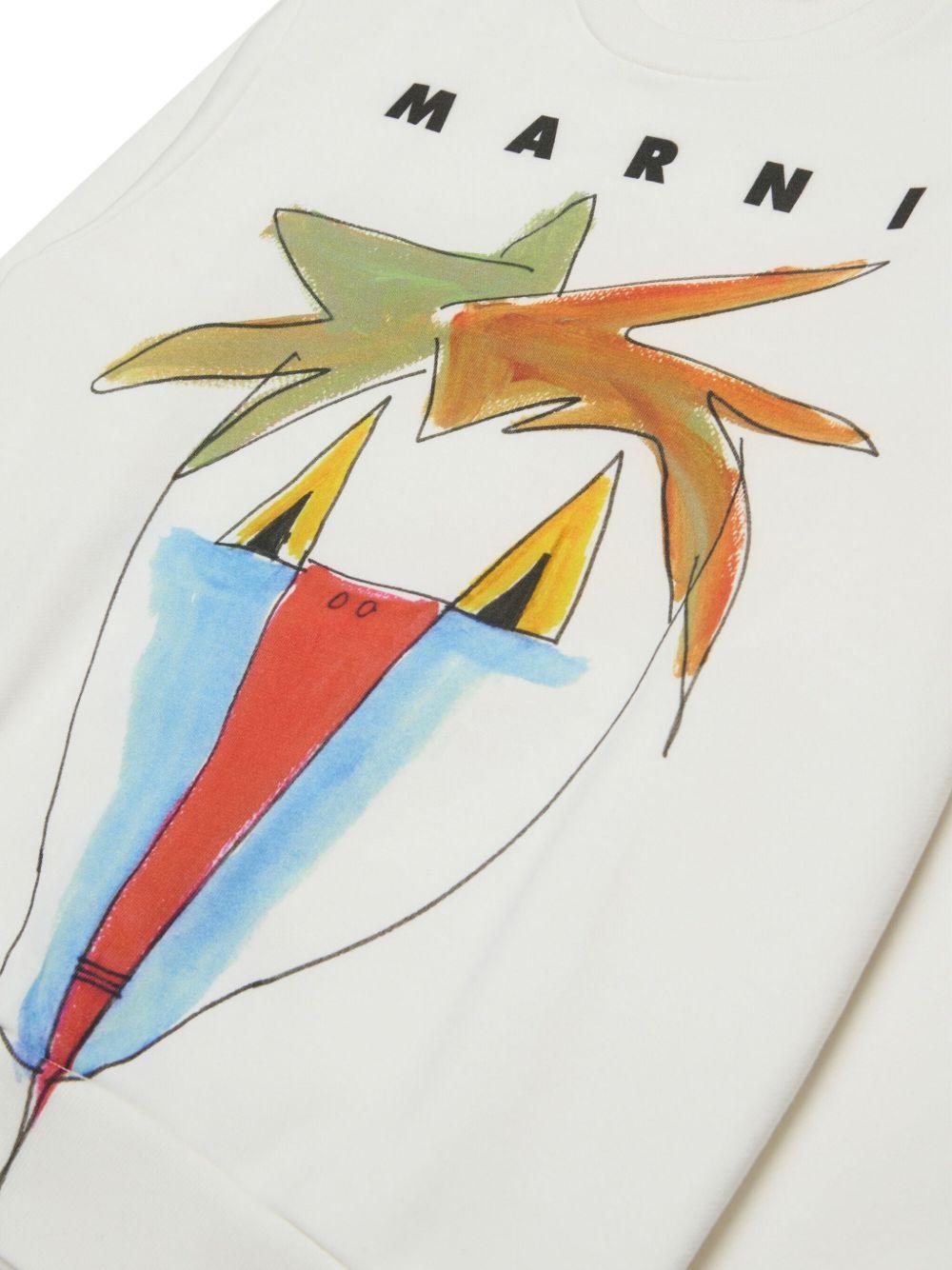 Felpa di coton M01573M00V0 0M114 MARNI KIDS