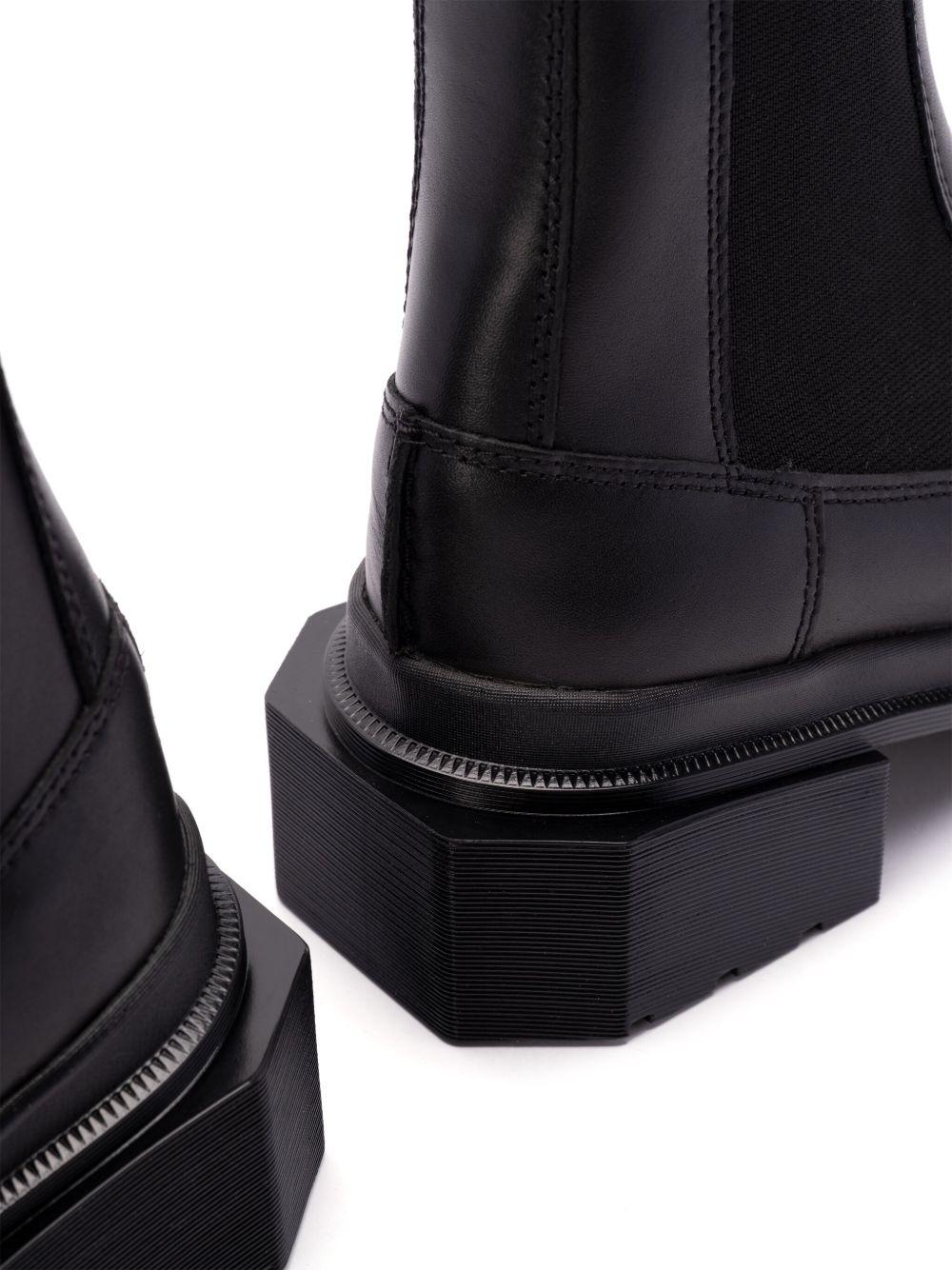 Stivali Chelsea neri slip-on<BR/> 32069 001 DR.MARTENS