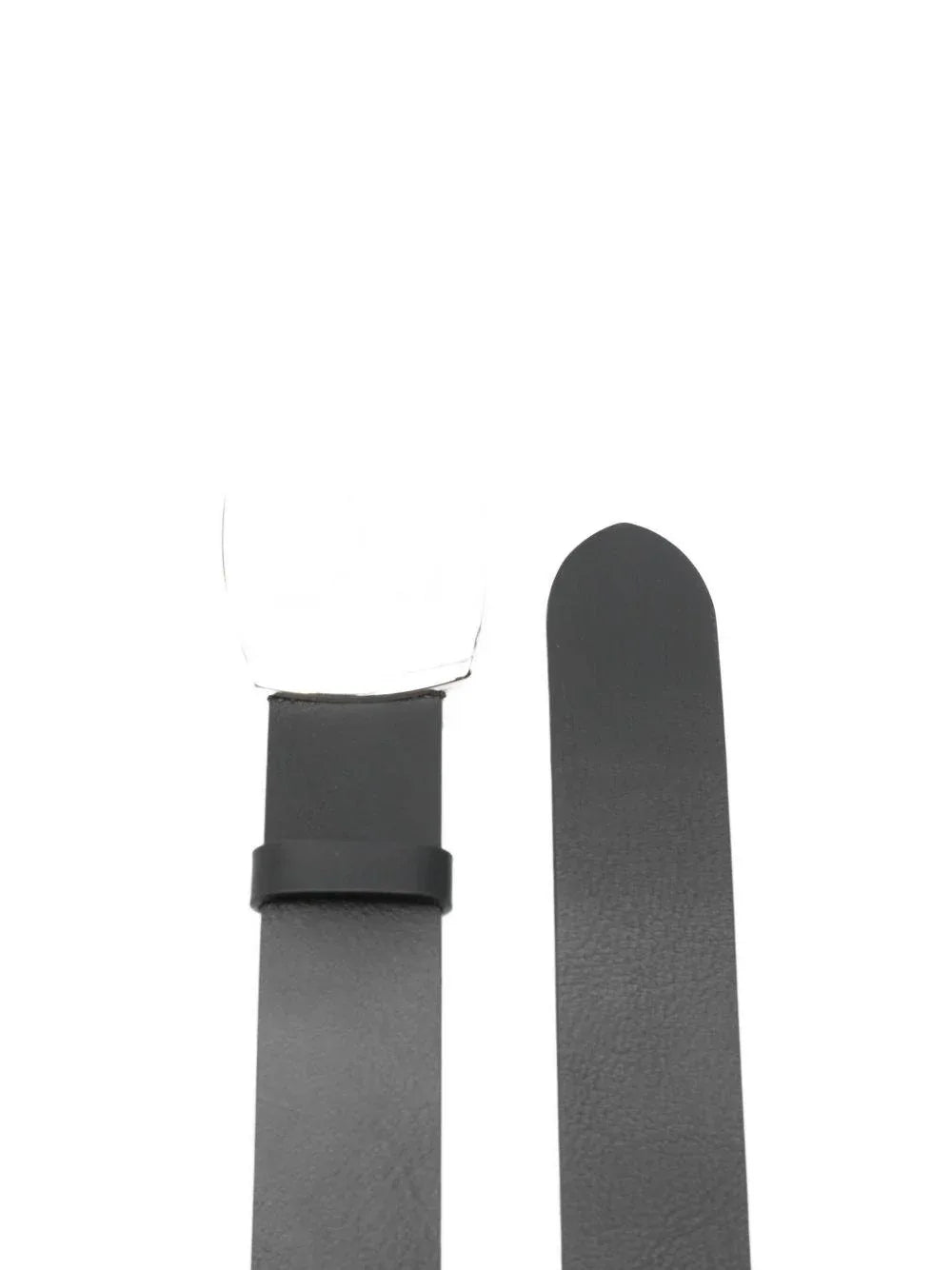 Cintura in Pelle con Fibbia Rettangolare - Preludio Moda