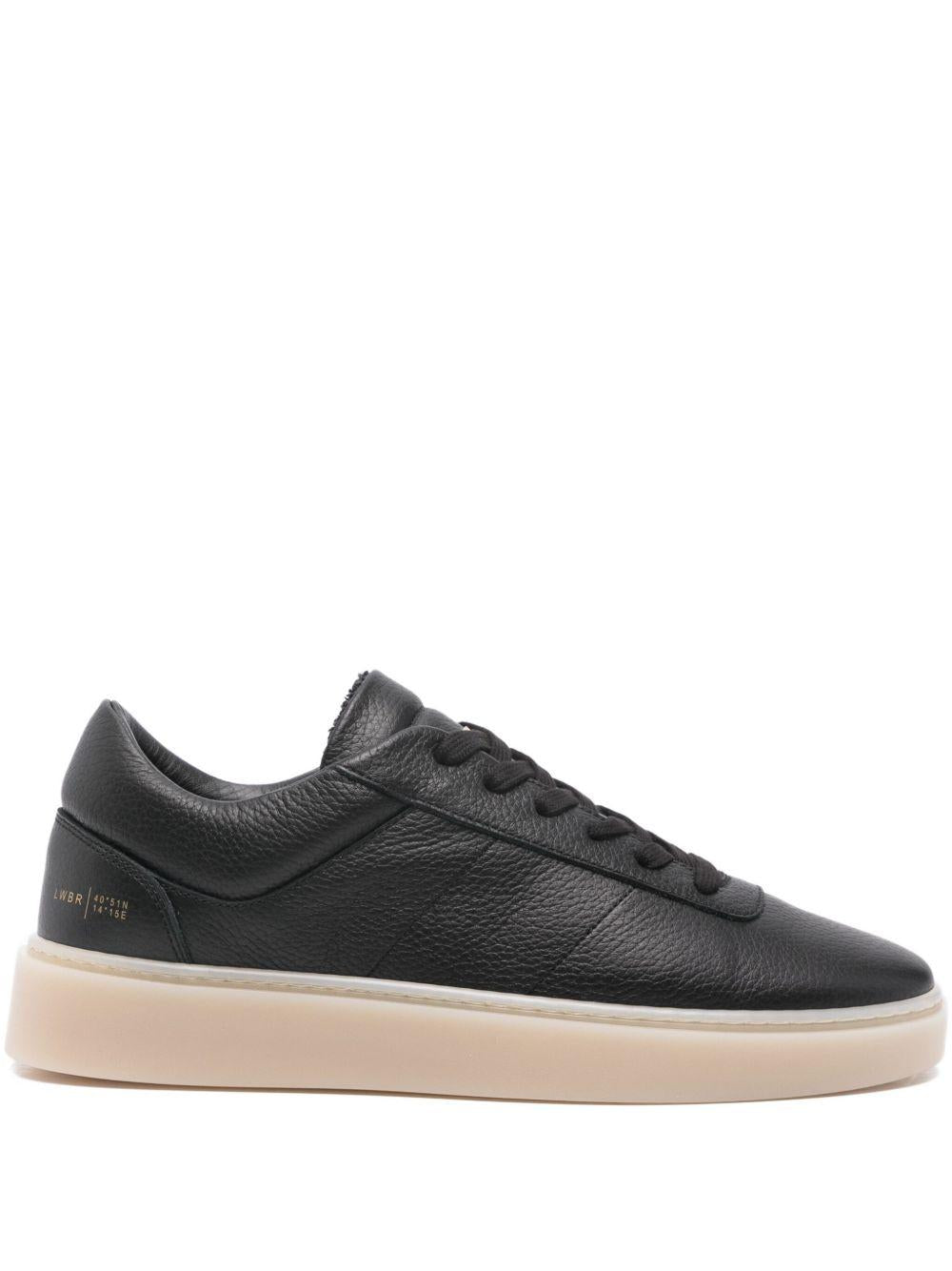 Sneakers volanti nere con lacci L1SFW25265254 D001 LOW BRAND