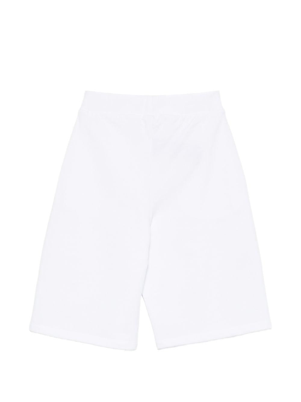 Bermuda in cotone con fascia elastica BY6S19Z3183 100NE BALMAIN KIDS