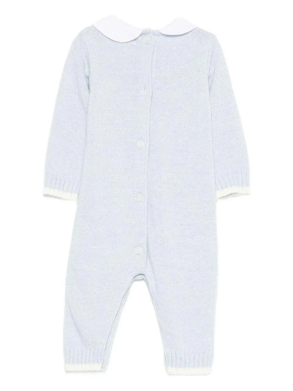 Tutina azzurra con ricamo - Preludio Moda