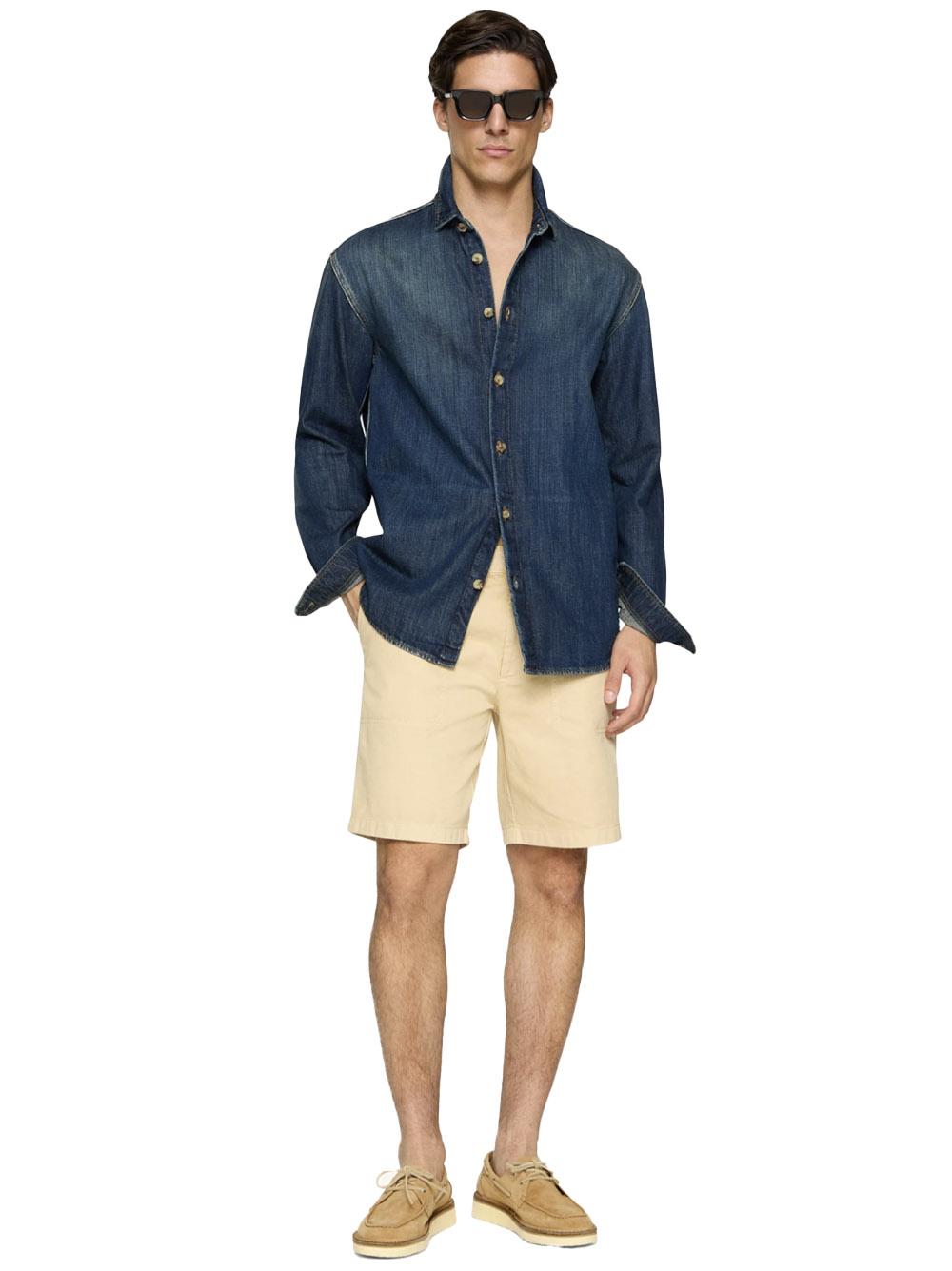 Bermuda gerd beige UP676CF0176PTD 020 DONDUP