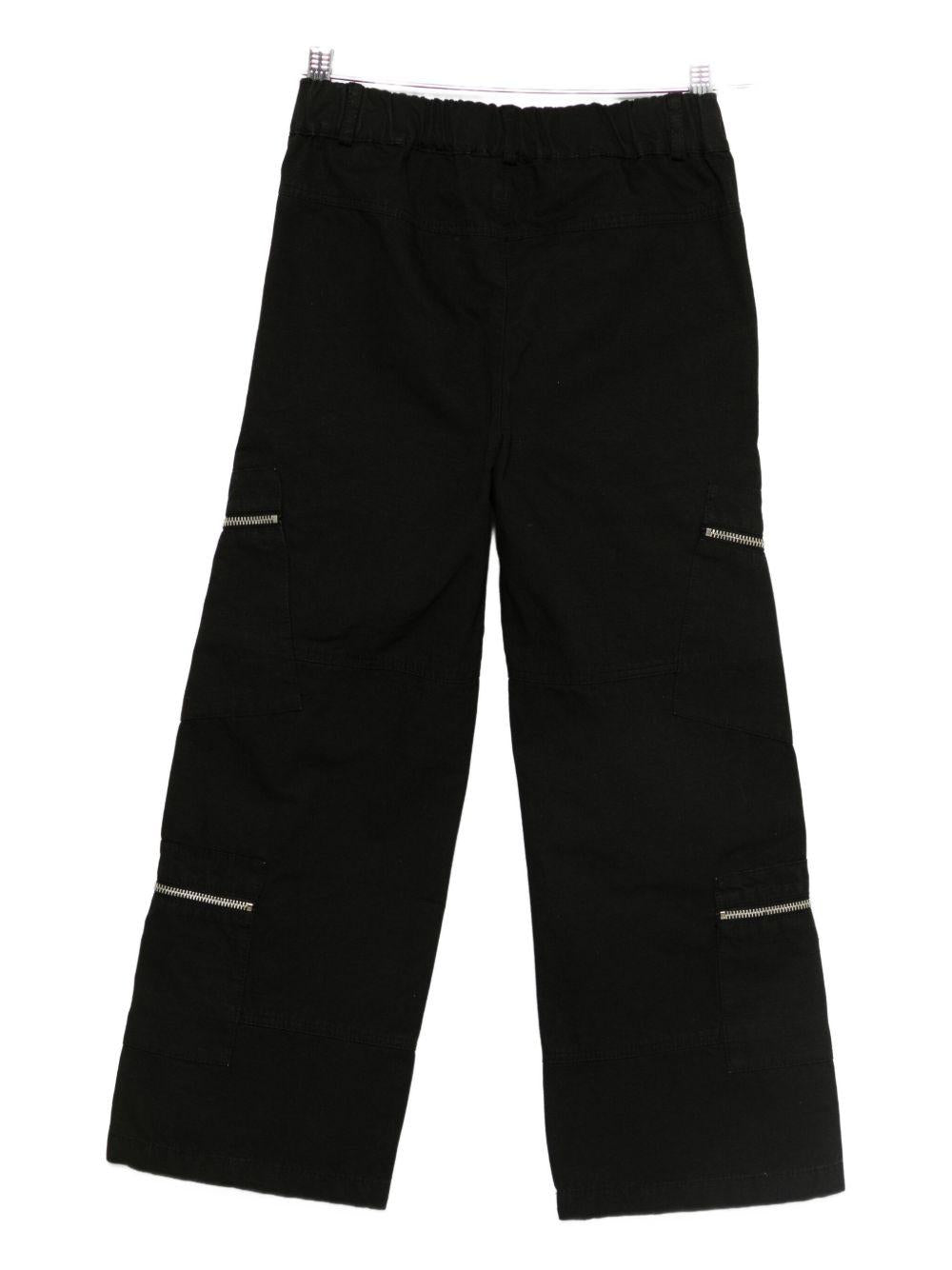 Pantalonii Dritti in Cotone con Tasche Laterali F5BKJUPA148 110 BARROW KIDS
