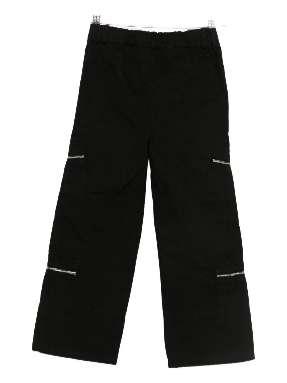 Pantalonii Dritti in Cotone con Tasche Laterali - Preludio Moda
