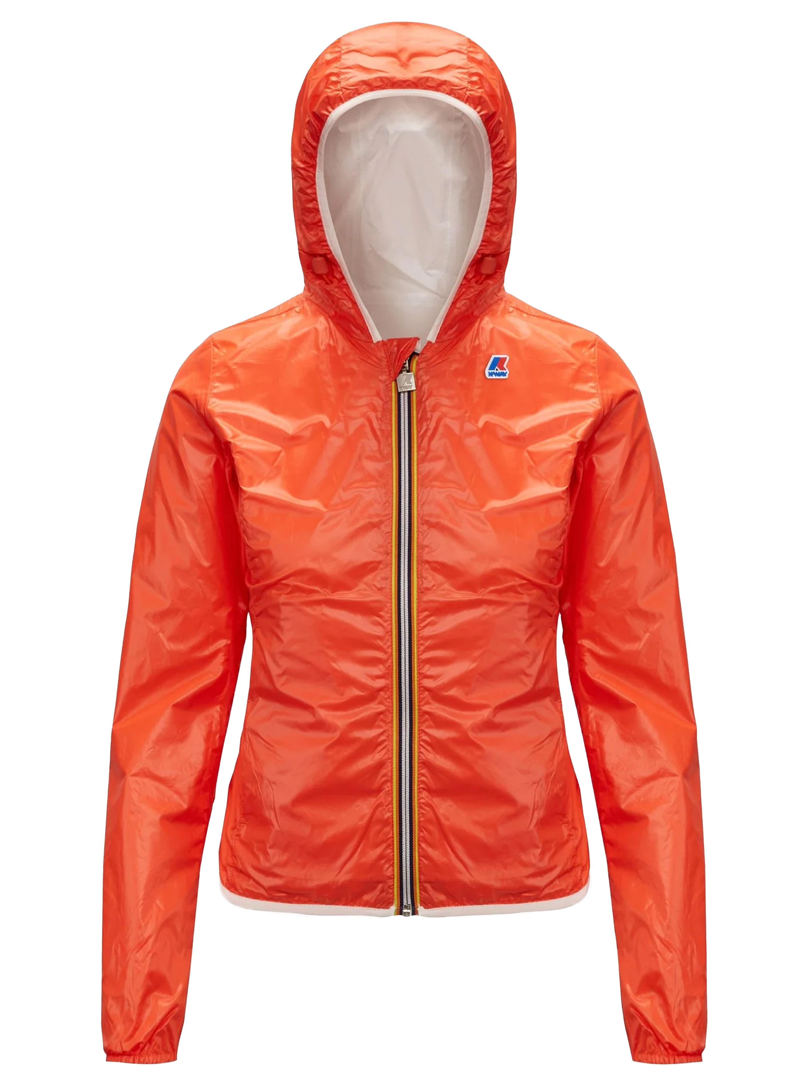 LILY PLUS.2 REVERSIBLE BIANCO/SALMONE K002XNO A80 K-WAY