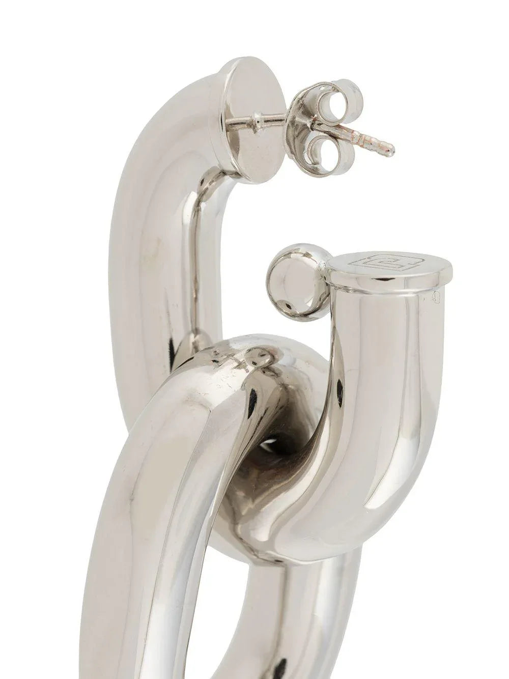 Orecchini catena xl argento - Preludio Moda