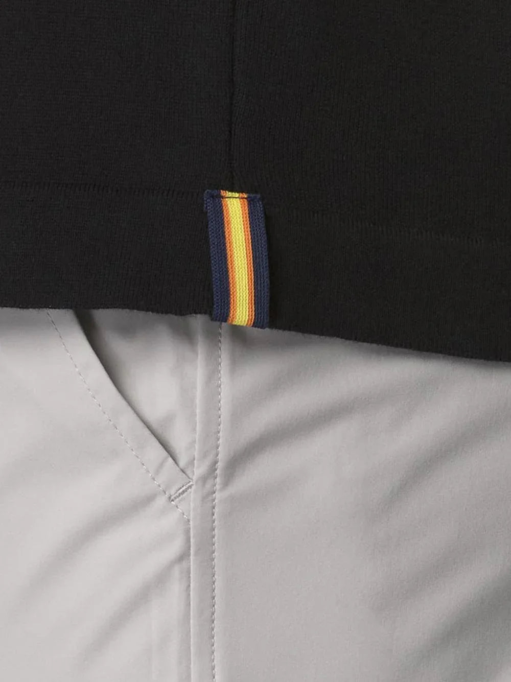 T-shirt combe nera - Preludio Moda