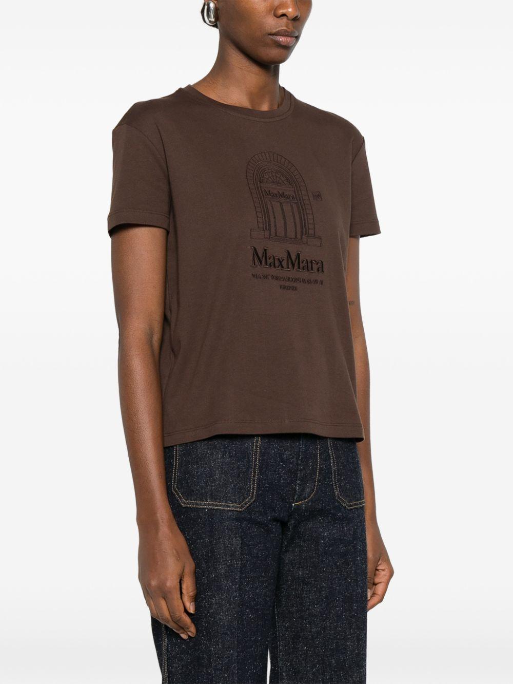 T-Shirt Max Mara S marrone 2619971021600 004 MAX MARA 'S