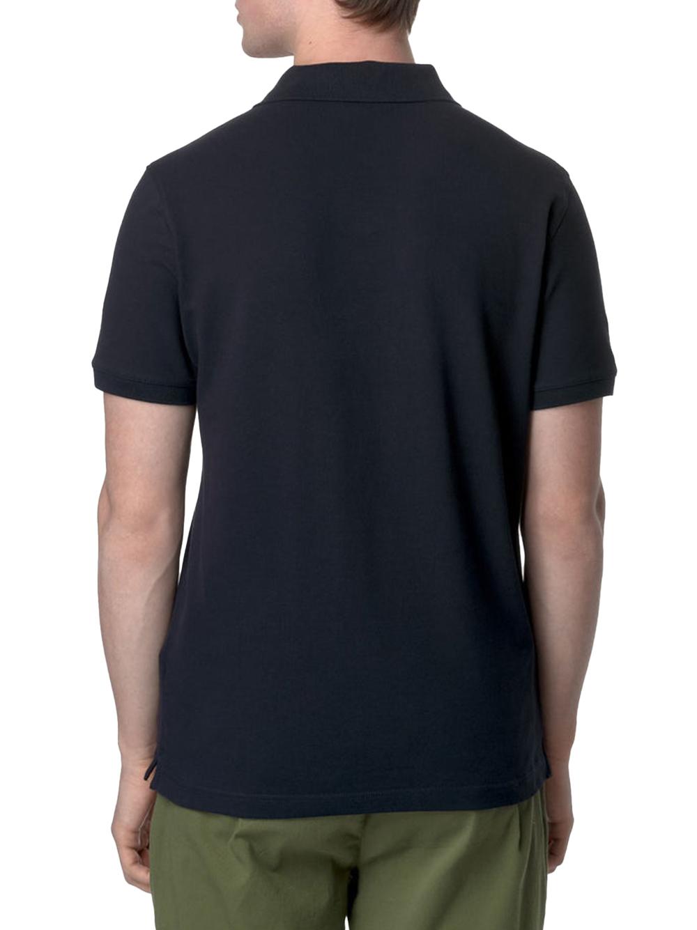 Polo amedee pique blu