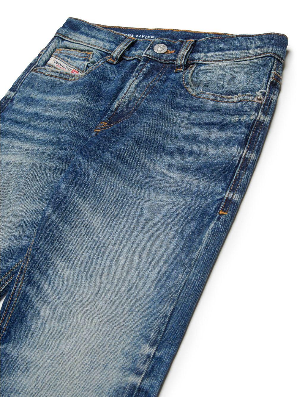 Jeans schierito effetto vissuto J00808KXBPJ K01 DIESEL KIDS