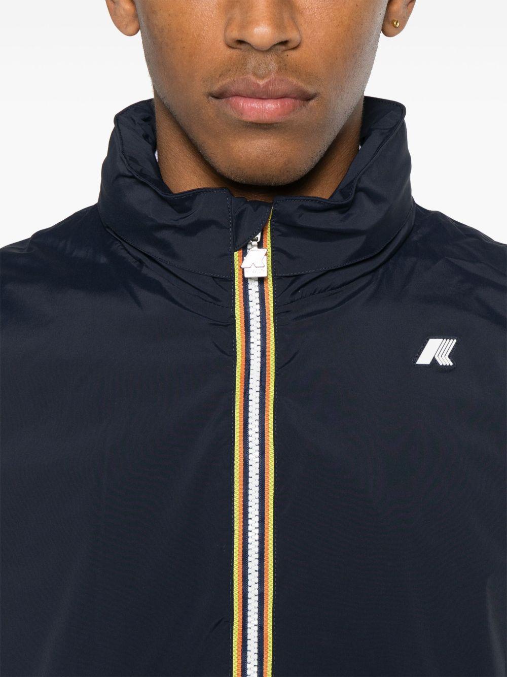 Gilet valen stretch nylon jersey blu