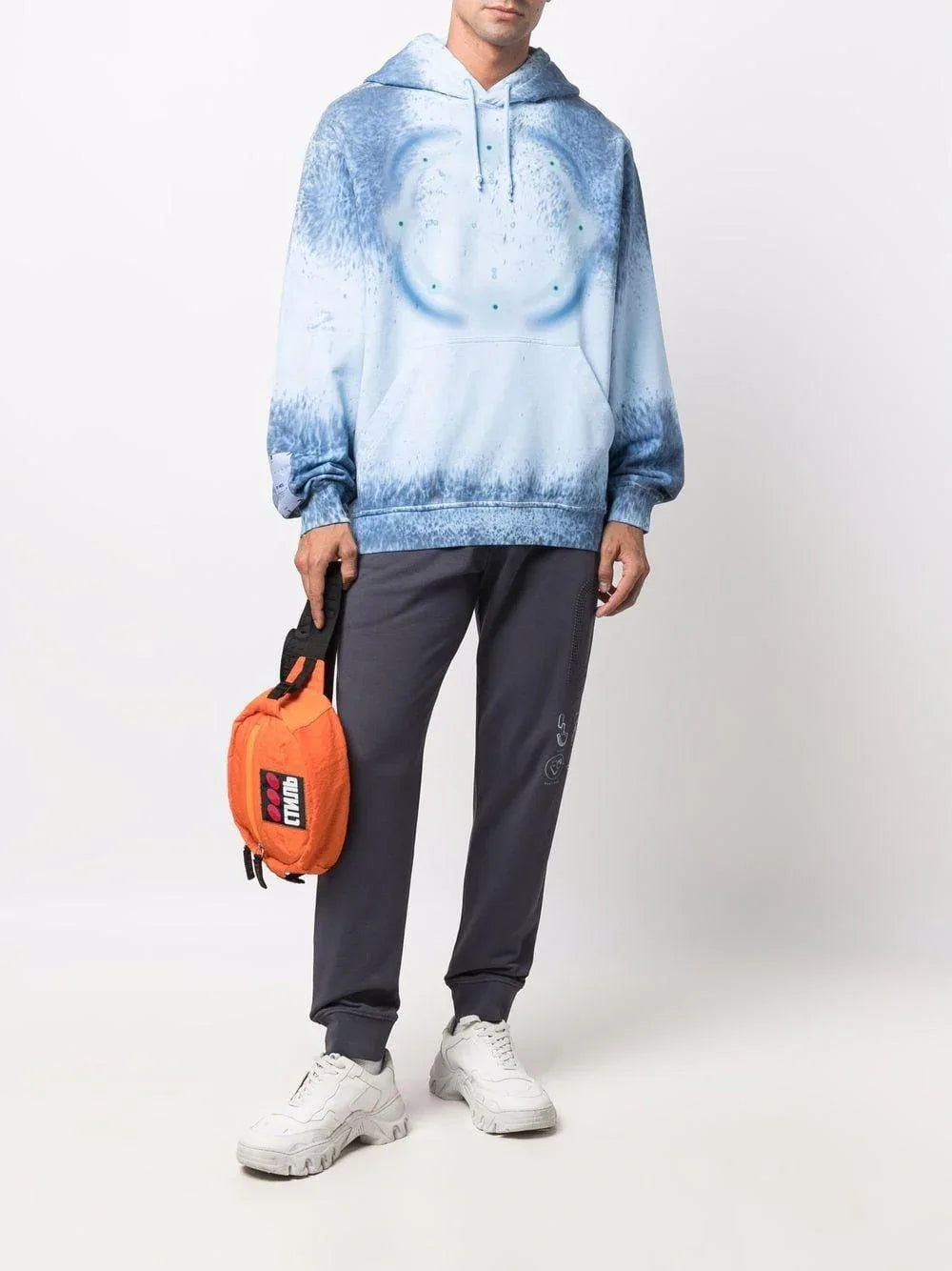 Pantatuta grigio logo laterale - Preludio Moda