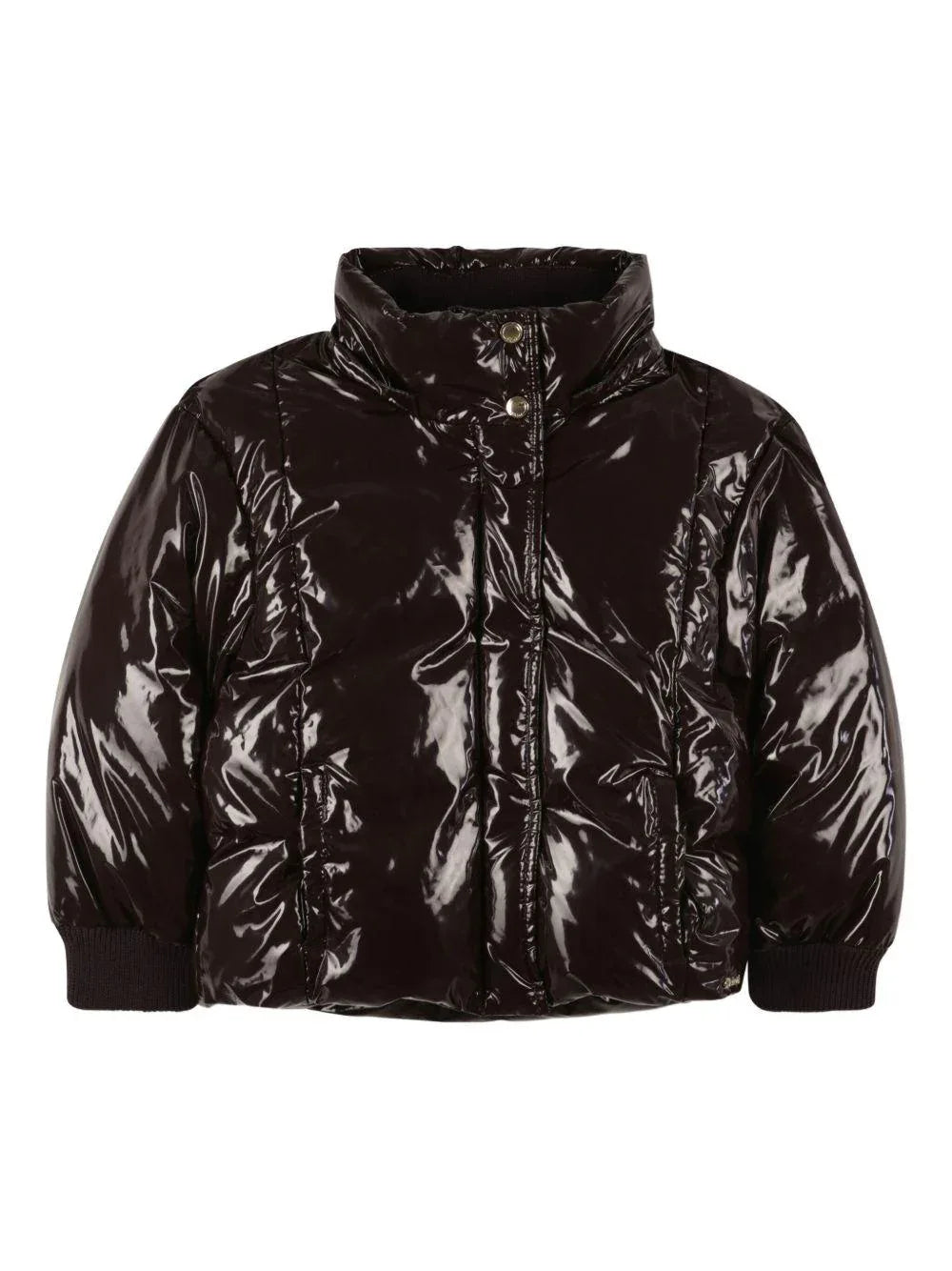 Piumino Imbottito con Cappuccio e Bottoni a Pressione - Preludio Moda