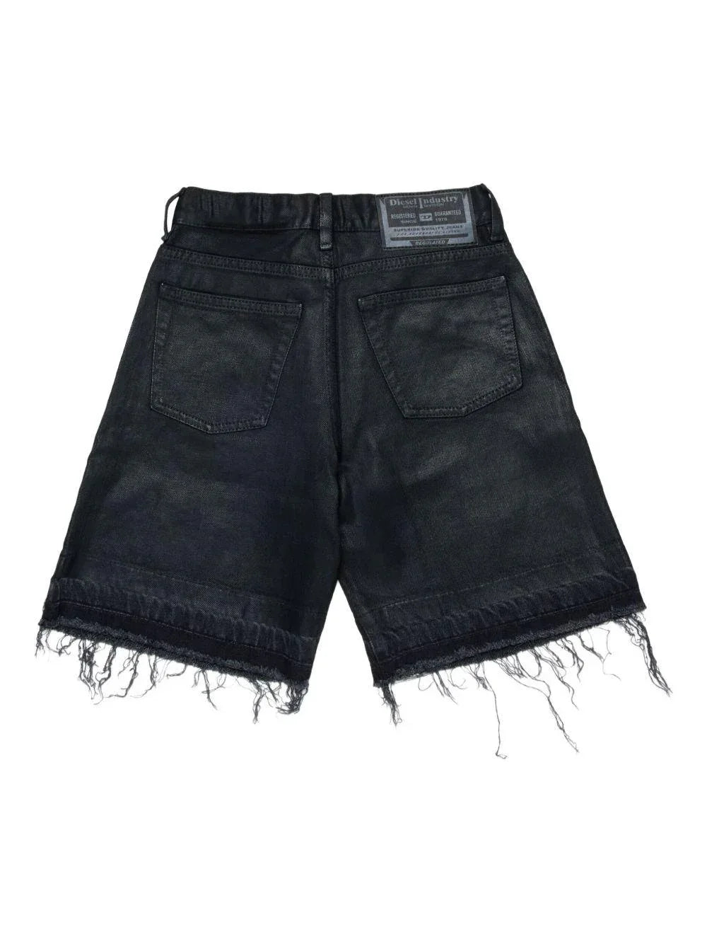 Shorts in Denim D-Argjx con Logo Posteriore - Preludio Moda
