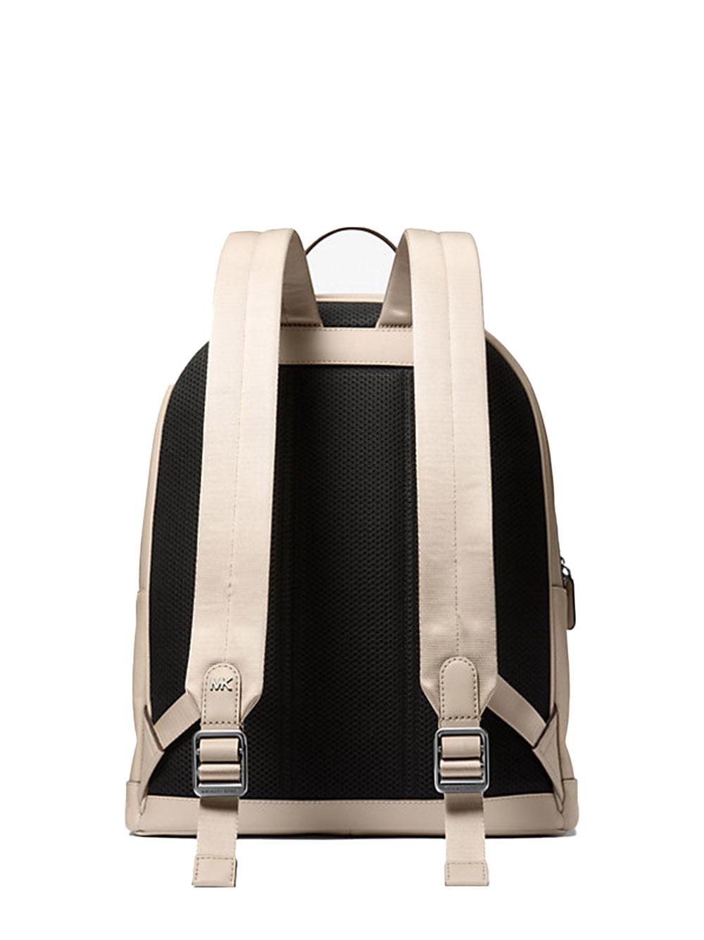 Zaino Edison sabbia in pelle saffiano