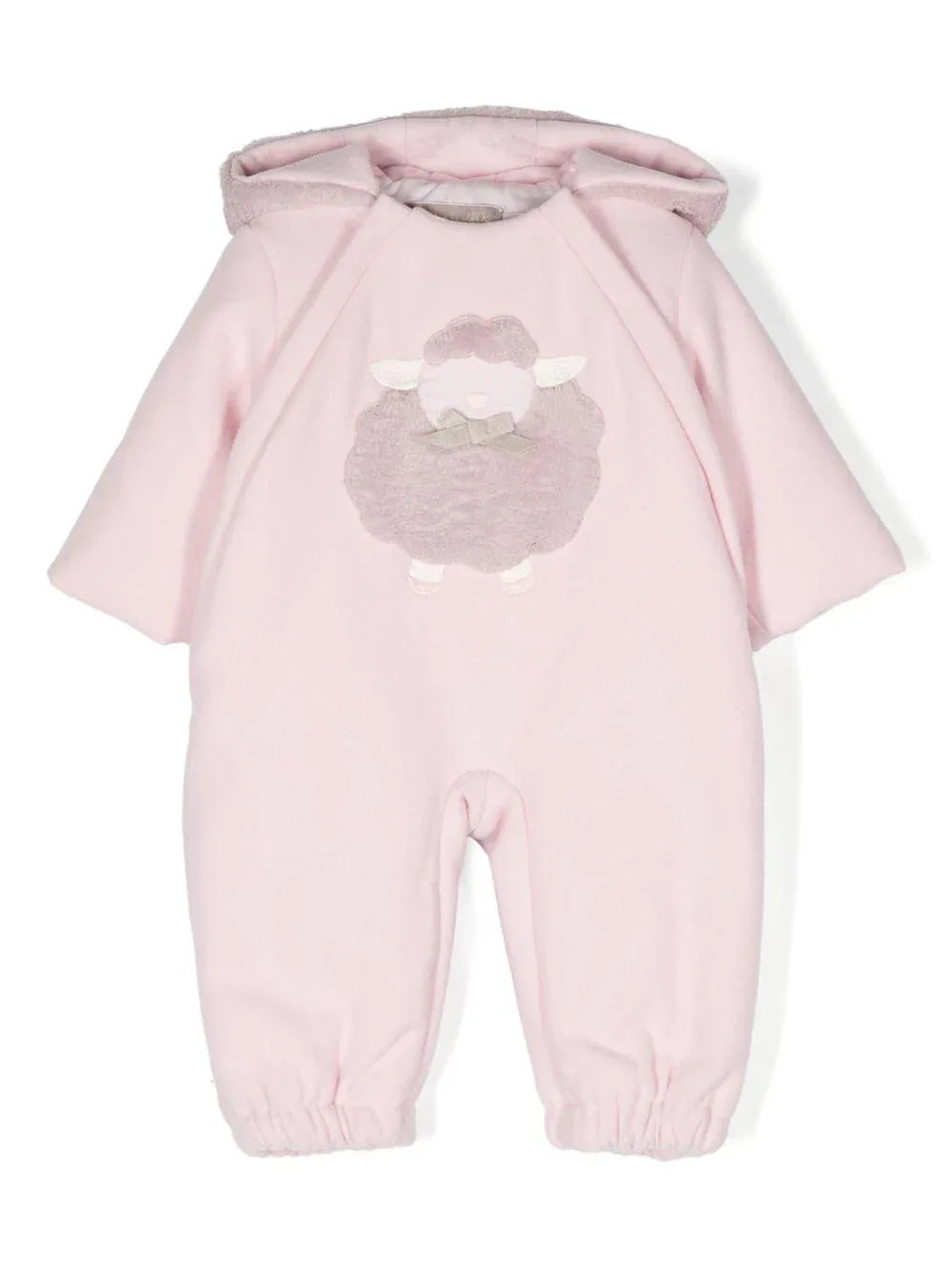 Tutina rosa ricamo sheep - Preludio Moda