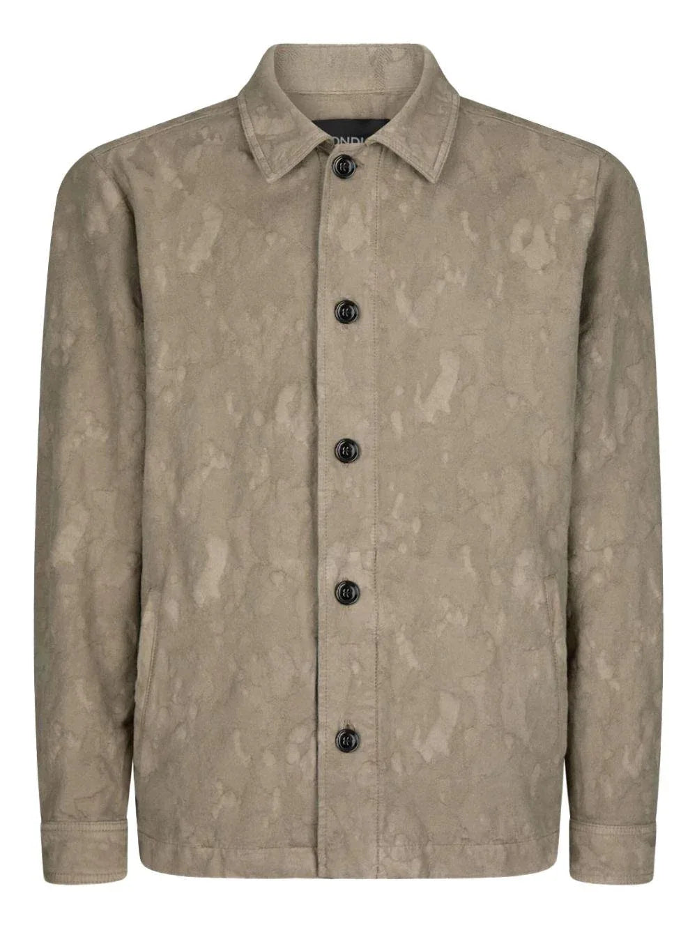 Giacca camicia regular in cotone camouflage - Preludio Moda