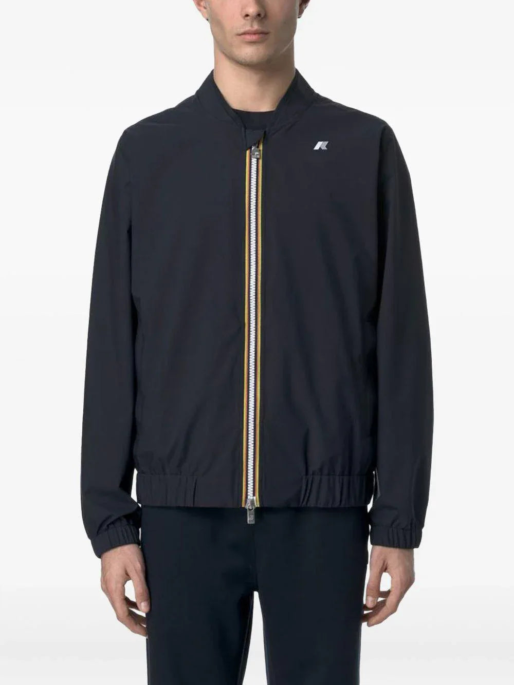 Giubbino aurene stretch dot blu - Preludio Moda