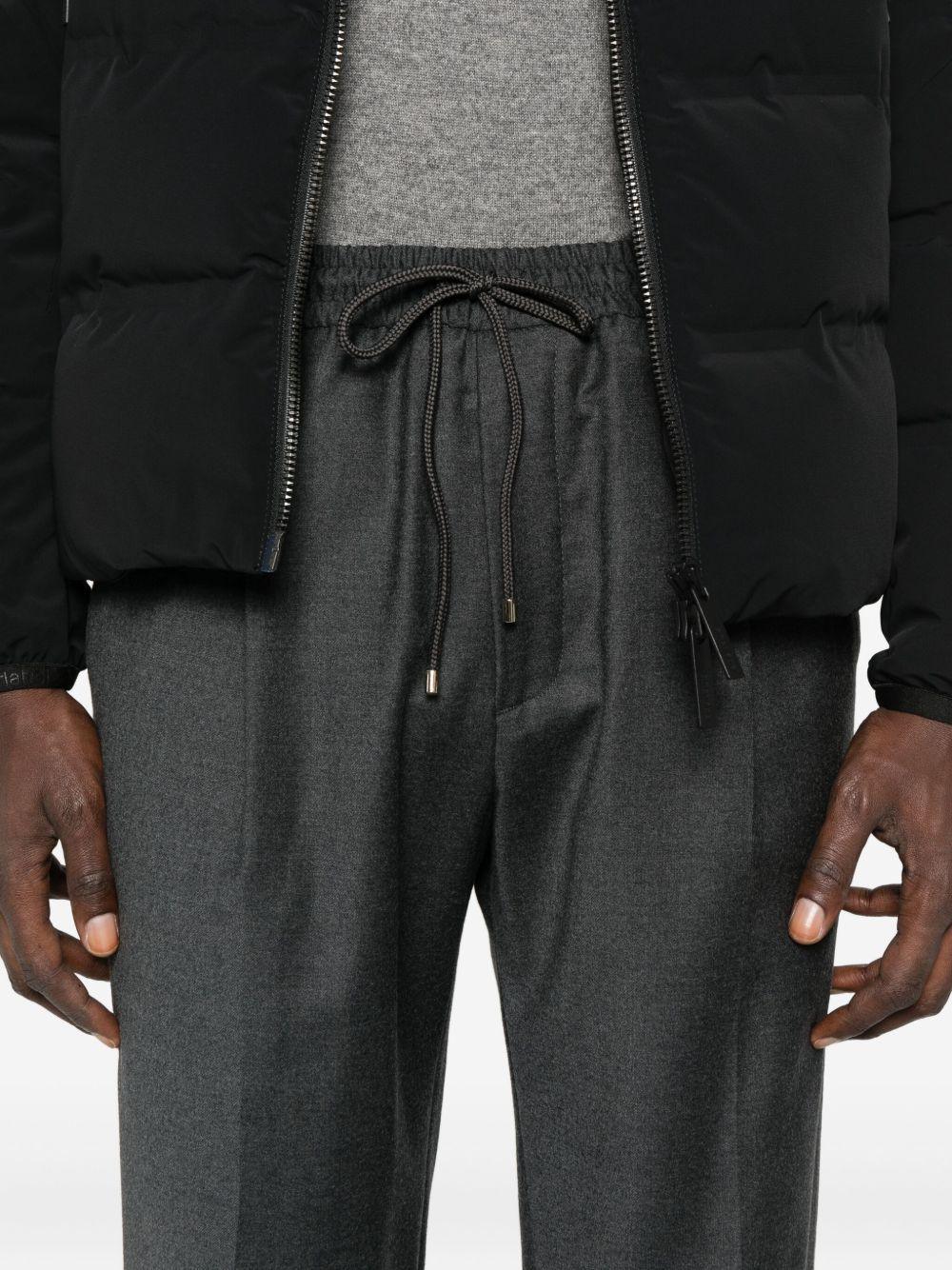 Pantaloni con Coulisse Grigio Antracite - Preludio Moda