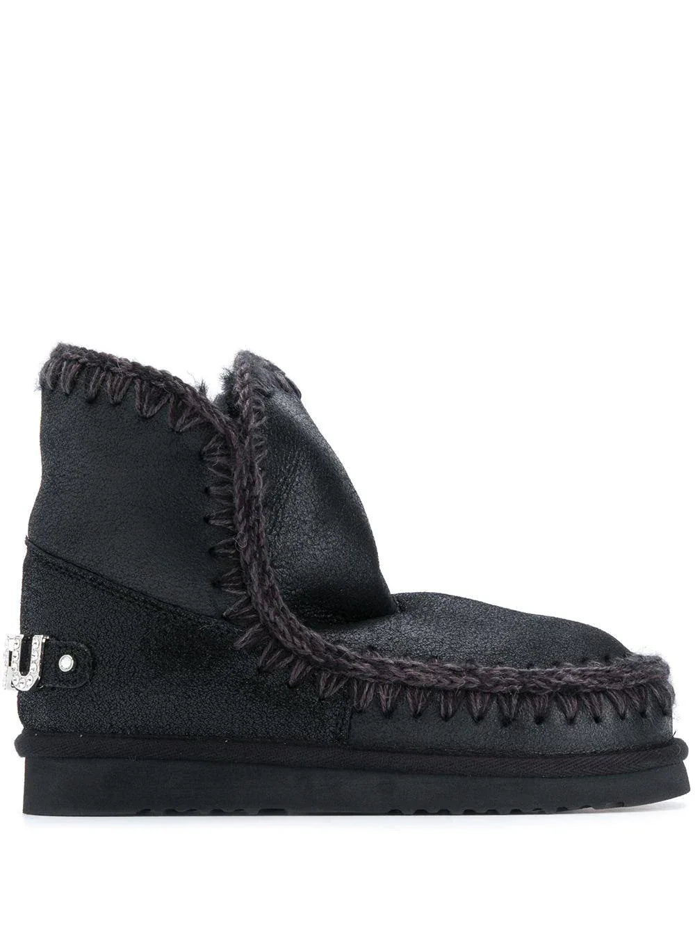 Stivaletto Eskimo Nero - Preludio Moda