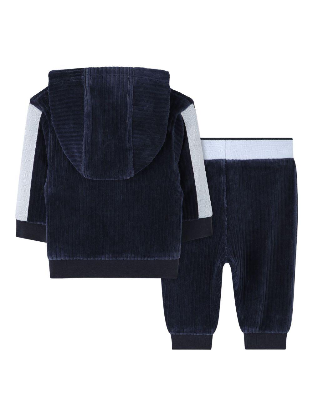 Completo Sportivo con Dettagli a Coste J52532 849 BOSS KIDS