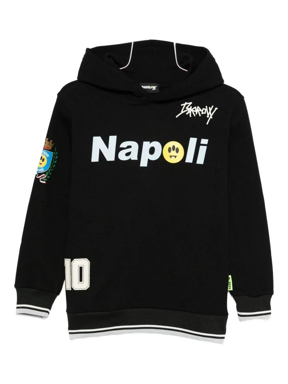 Felpa con Cappuccio e Stampa Grafica - Preludio Moda