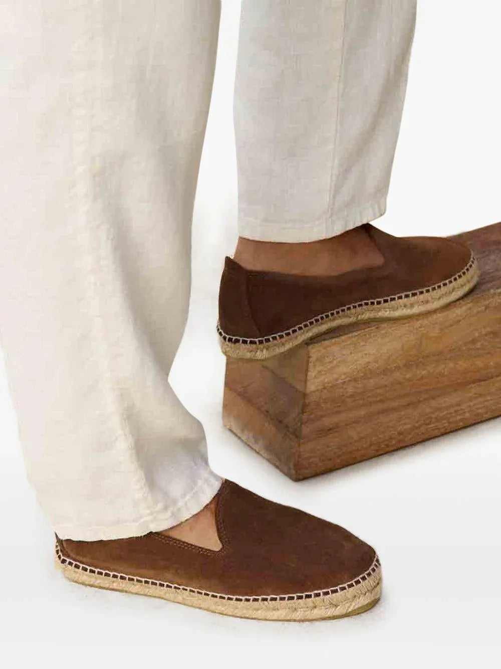 Espadrillas tangana suede tobacco - Preludio Moda