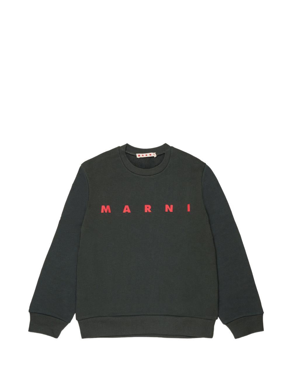 Felpa Charcoal Grey M01612M00V0 0M924 MARNI KIDS