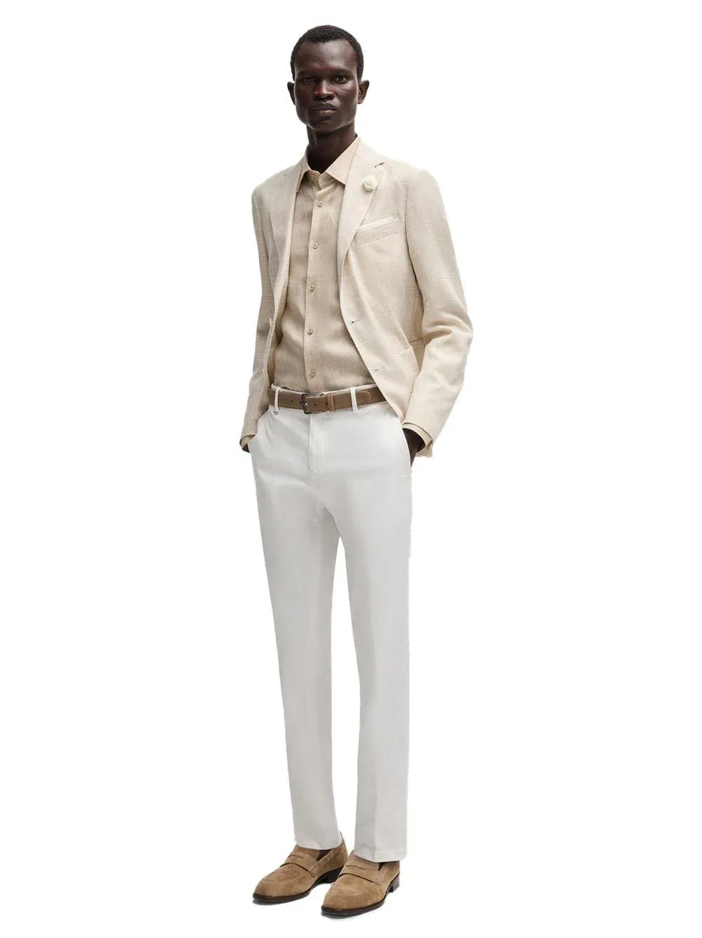 Pantalone c-genius fromale bianco - Preludio Moda