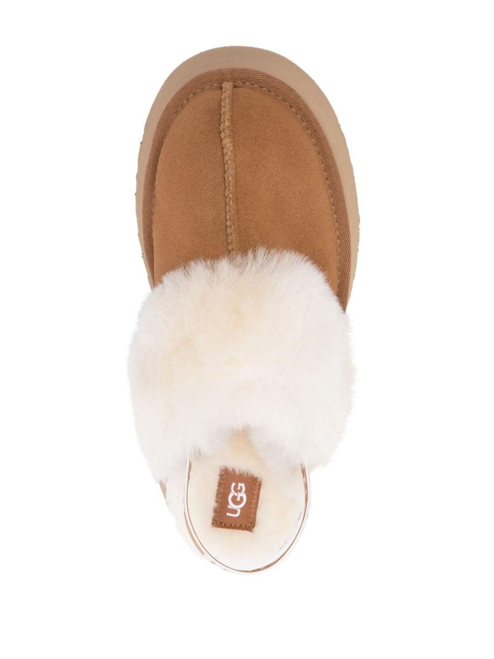 Slippers Marrone Cammello con Plateau e Cinturino 1113474 CHE UGG