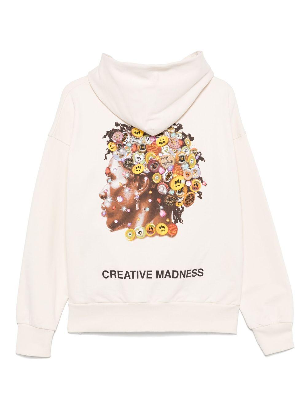 Felpa vaniglia creative madness