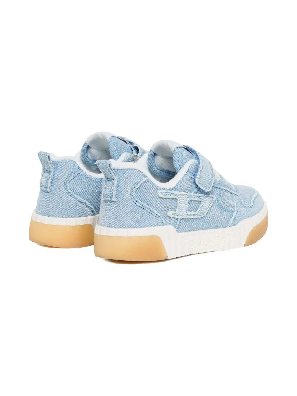 Sneakers denim logo Oval-D - Preludio Moda