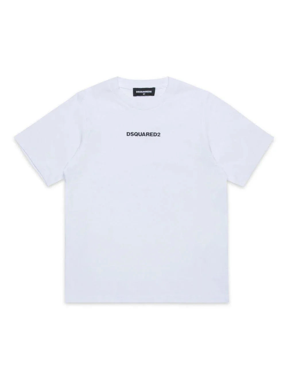 T-shirt Bianca con Stampa Frontale - Preludio Moda