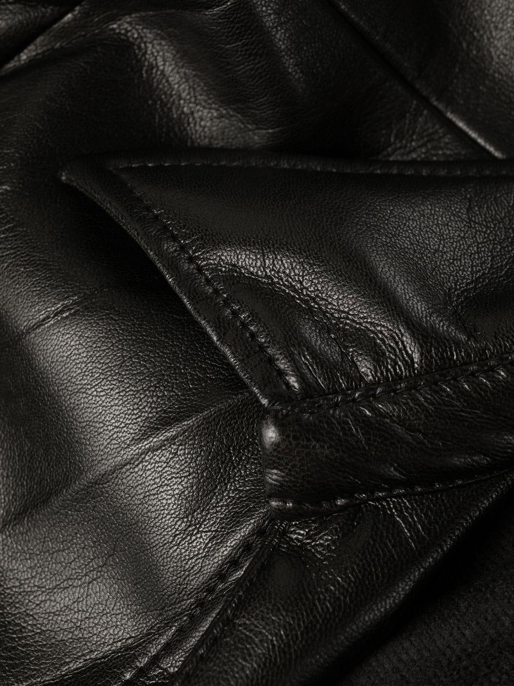 Abito nero spalmato plissè - Preludio Moda