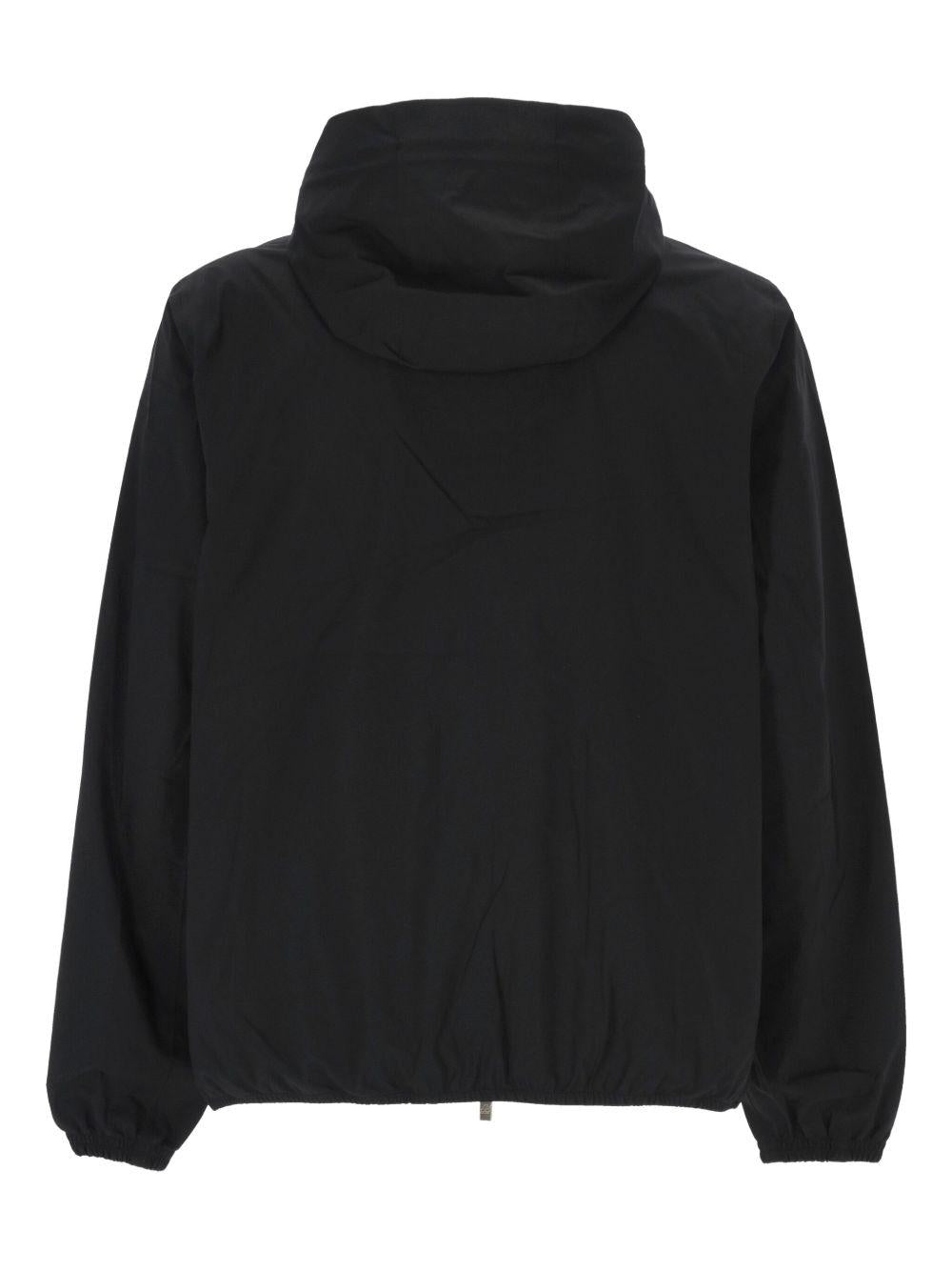Giubbino jack stretch dot nero