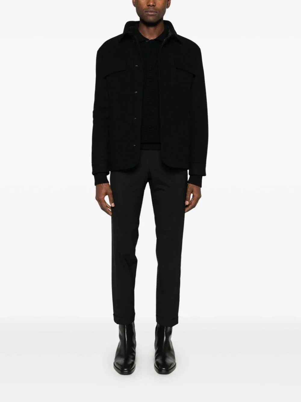 Polo Wilder nero - Preludio Moda